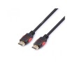 CABLE REEKIN HDMI - 10M - FULL HD 4K Black/Red (High Speed w. Eth.)