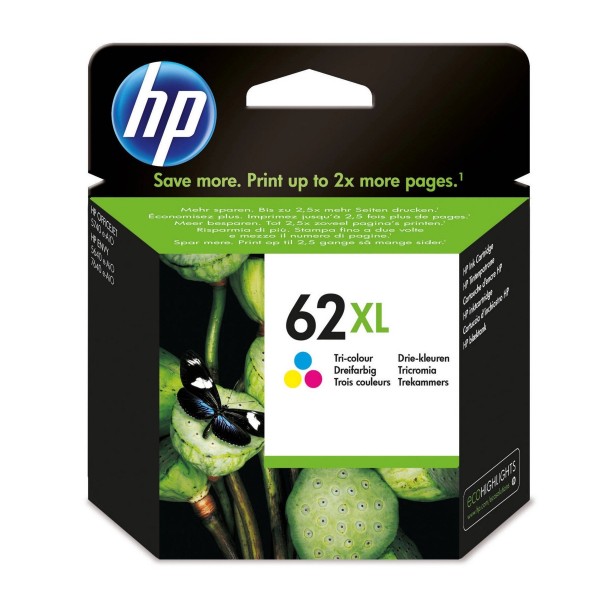 HP 62XL - Cartouche d'encre HP N° 62XL couleur c2p07ae