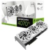 PNY GeForce  RTX 4070 Ti 12Go VERTO Triple Fan White Edition