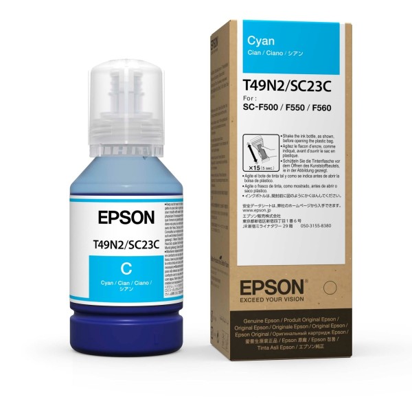 Bouteille d'encre sublimation EPSON T49N Cyan