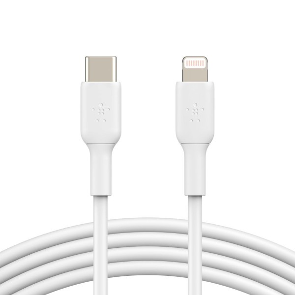 Cable BELKIN USB-C / Lightning - 1m (Blanc)