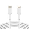 Cable BELKIN USB-C / Lightning - 1m (Blanc)
