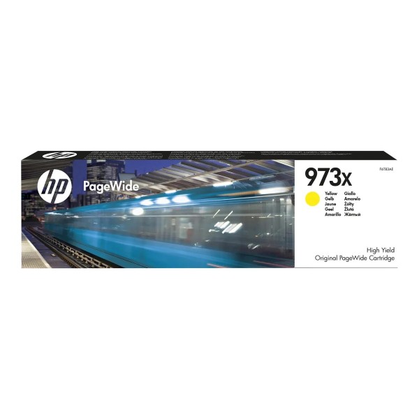HP 973X  - Cartouche d'encre HP 973X jaune f6t82ae