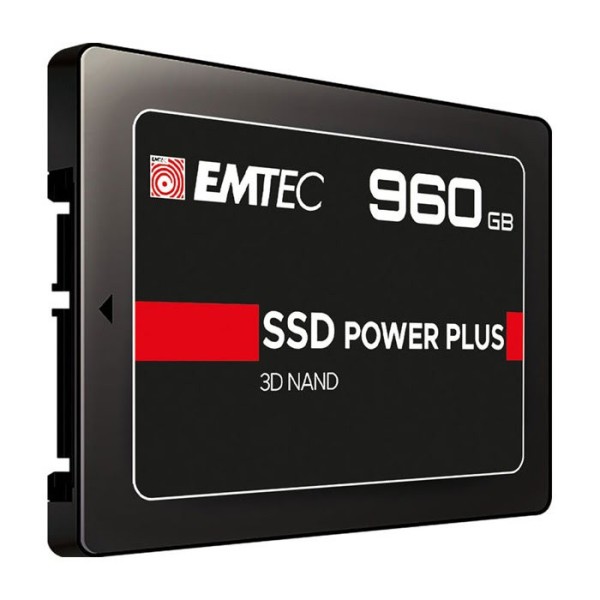Disque SSD Emtec X150 Power Plus 960Go - S-ATA 2,5"