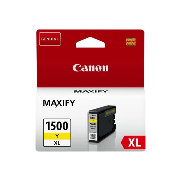 CANON PGI1500XL Y - Cartouche d'encre Canon PGI-1500XL jaune 9195B001