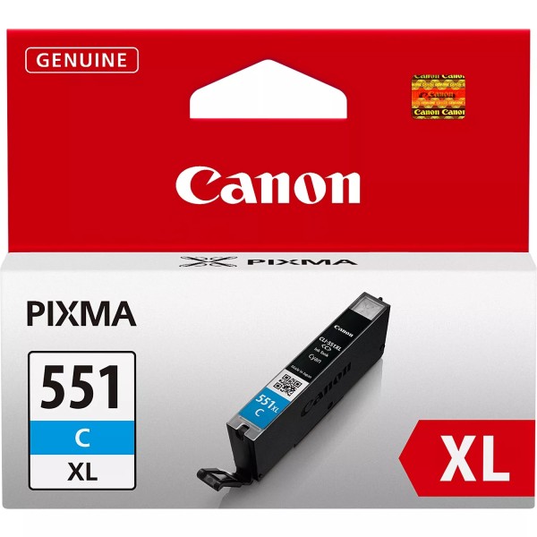 Canon CLI-551XL C - Cartouche d'encre Canon CLI-551XL C 6444B001
