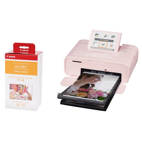 IMPRIMANTE PHOTO CANON Selphy CP1300 USB/WiFi * PINK KP108