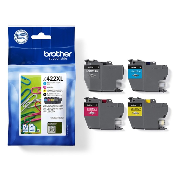 Brother LC422XL-Pack cartouche d'encre Brother lc 422xl