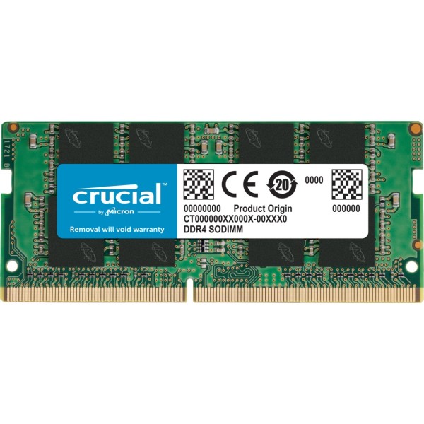 SODIMM DDR25600 16Go (DDR4-3200) * CRUCIAL
