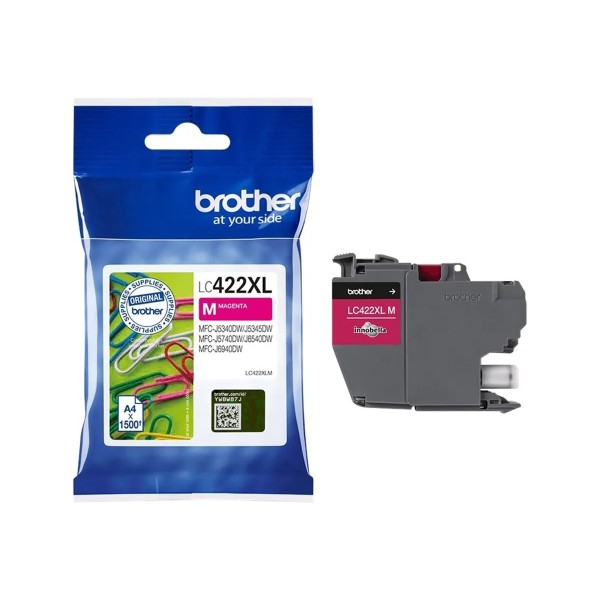 Brother LC422XLM-Cartouche d'encre Brother lc 422xl magenta
