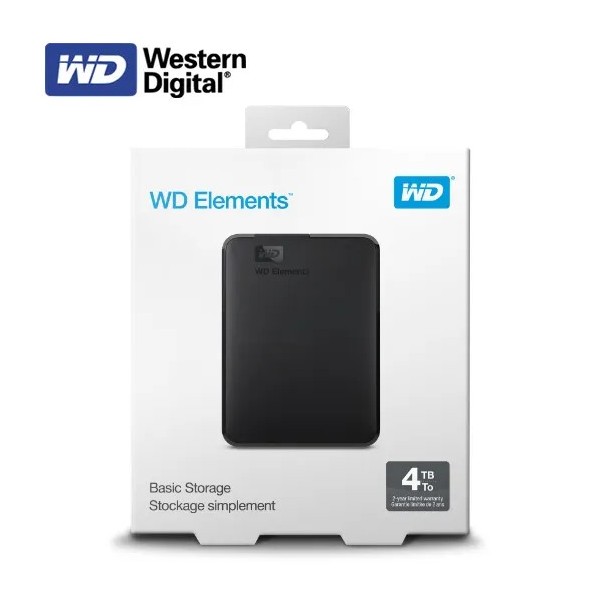 WESTERN DIGITAL Elements 4.0To 2,5 USB3 (TCP 6€ incl.) WDBU6Y0040Bents 4To 2,5 USB3.0