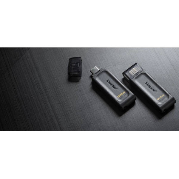 CLé USB3.2 Type-C 64Go * KINGSTON DataTraveler 70