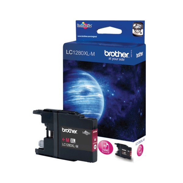 Brother LC1280XLM-Cartouche d'encre brother lc1280xl magenta