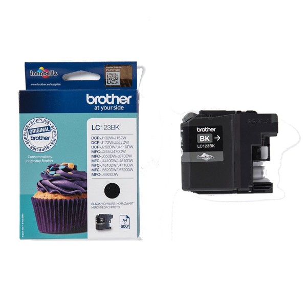 Brother LC123 BK-Cartouche d'encre brother lc123 noir