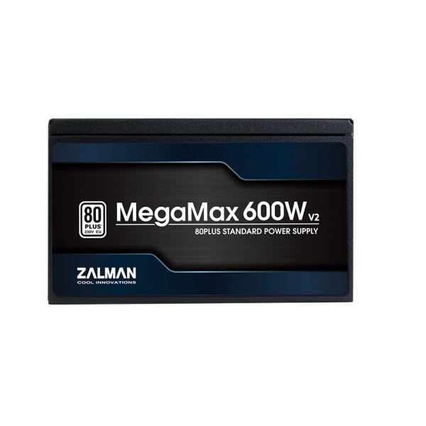 Alimentation ATX Zalman MegaMax TXII 80PLUS WHITE - 600W (Noir)